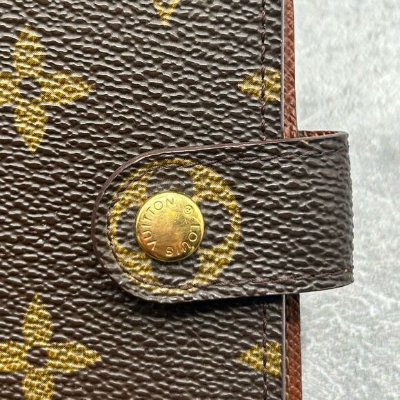 Louis Vuitton Monogram Etui Palm Cover Dark Brown Coated Canvas - Picture 14 of 16